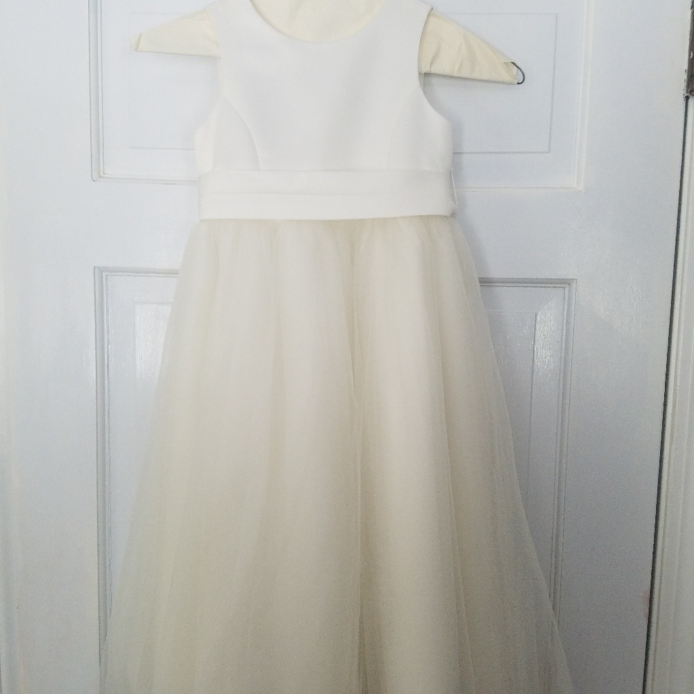 David's Bridal flower girl dress